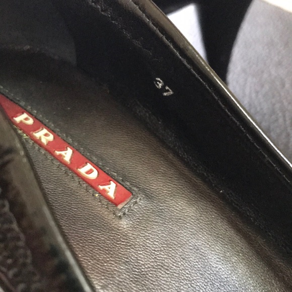 Black Prada Elastic Heels - Picture 6 of 6